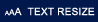 Reset Text Size