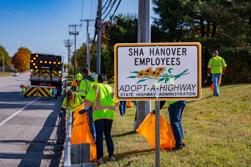 Adopt a Highway volunteers