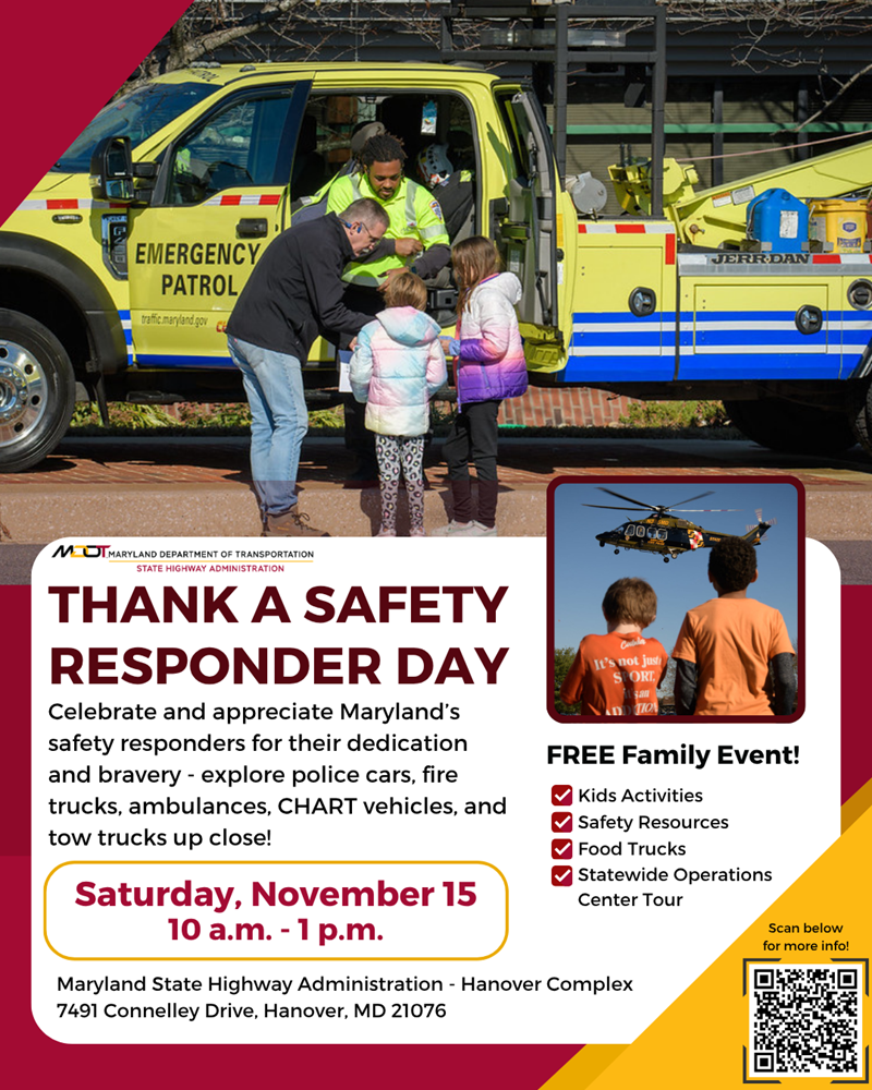 Crash Responder Safety Week 2025