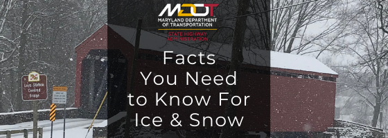 Fact sheets about treating the roads in winter weather
