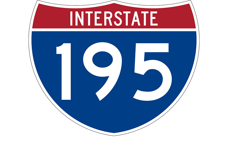 I-195 sign
