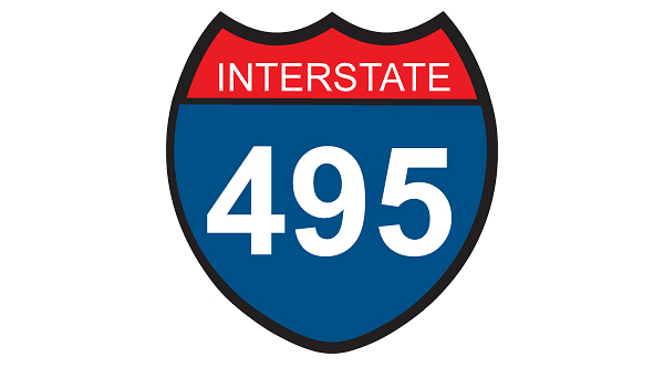 I-495 sign 