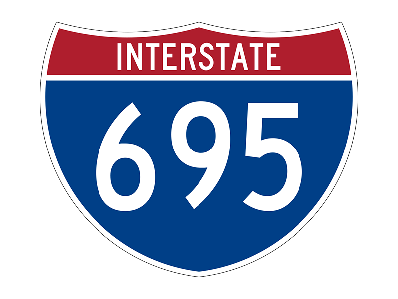 I-695 sign