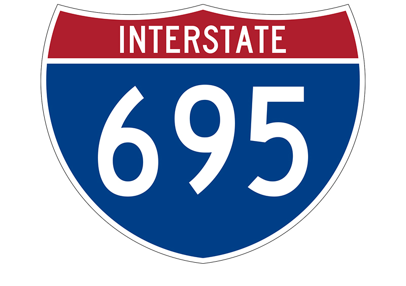 I-695 sign