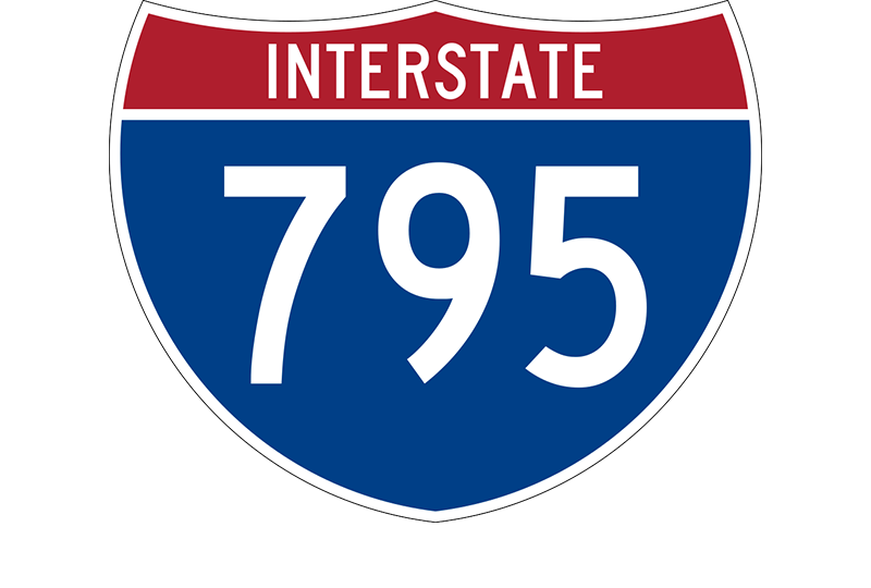I-795 sign
