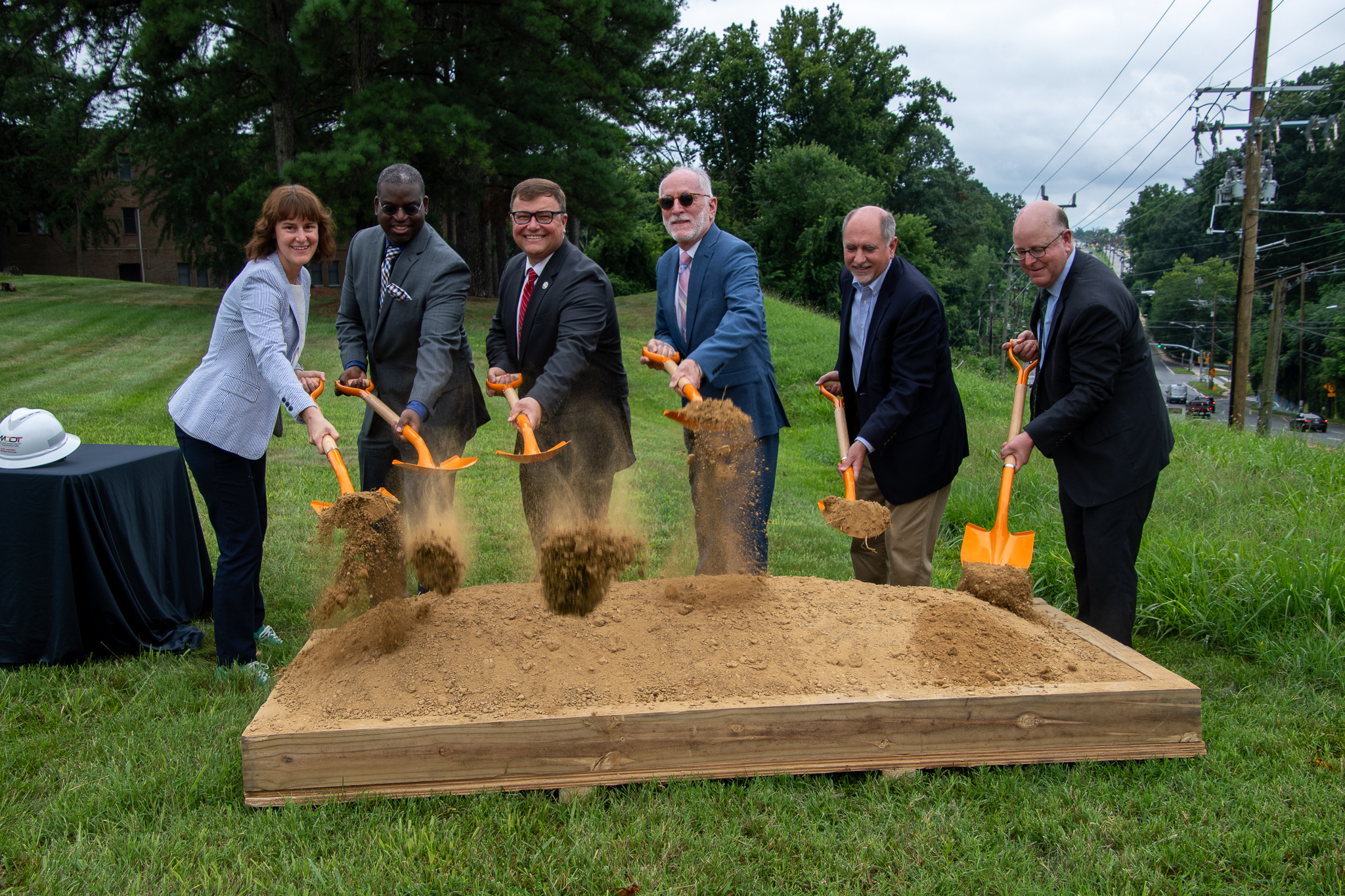 MD 650 PSAP groundbreaking
