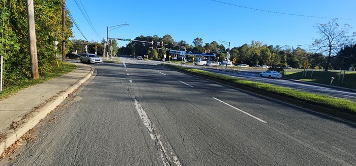 MD 650 New Hampshire Avenue safety before safety resurfacing