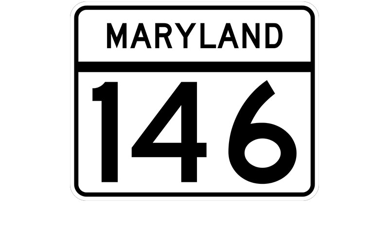 MD 146 sign