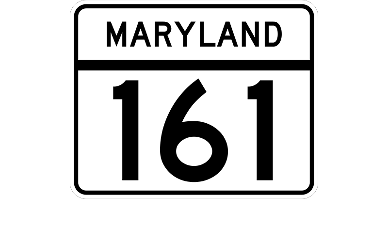MD 161 sign