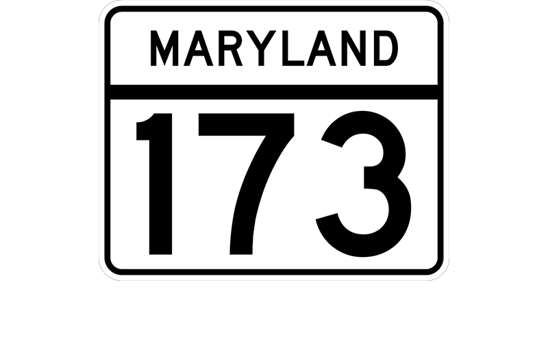 MD 173 sign