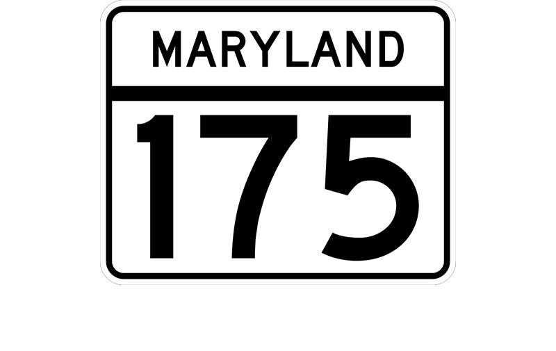 MD 175 sign