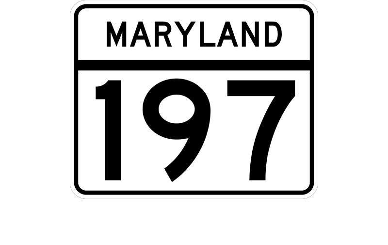 MD 197 sign