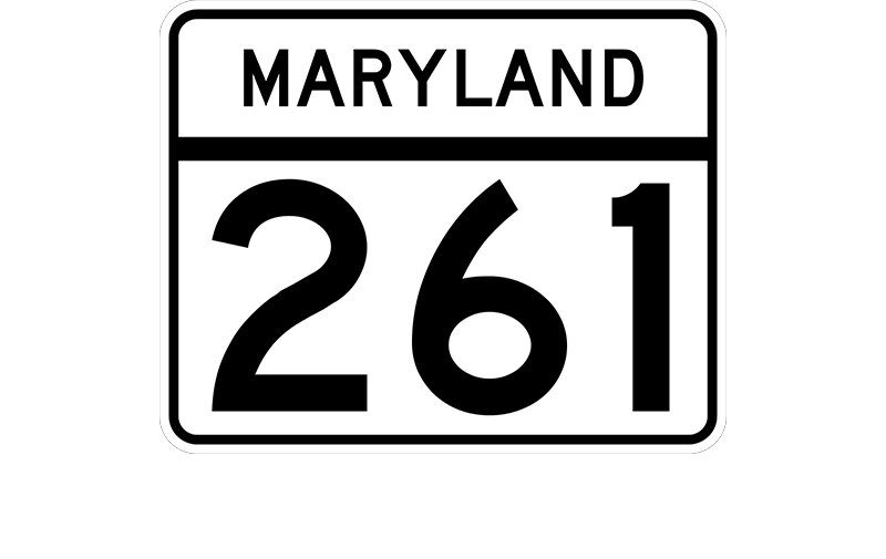 MD 261 sign