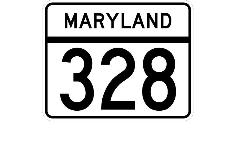 MD 328 sign