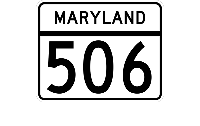 MD 506 sign