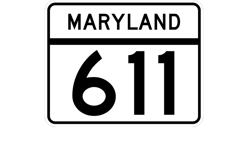 MD 611 sign