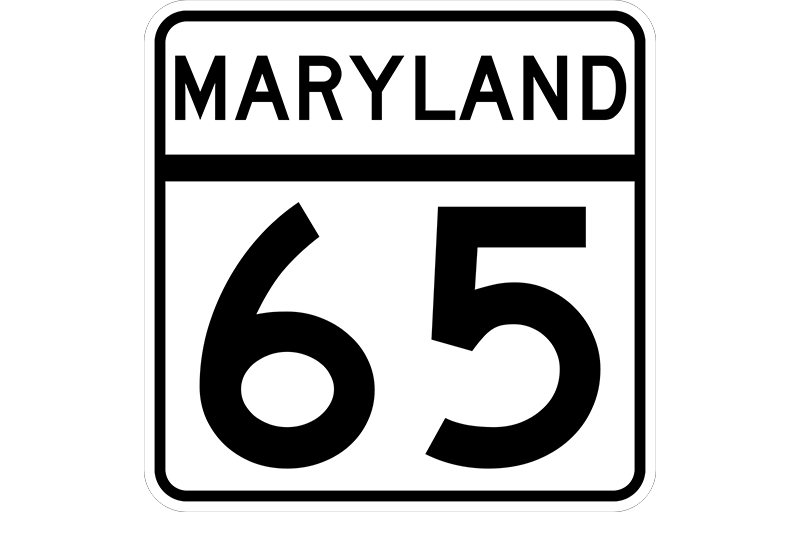 MD 65 sign
