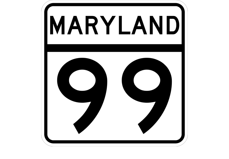 MD 99 sign