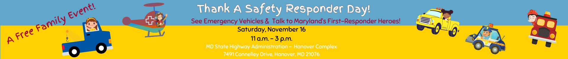 Safety Responder Day 2024 banner