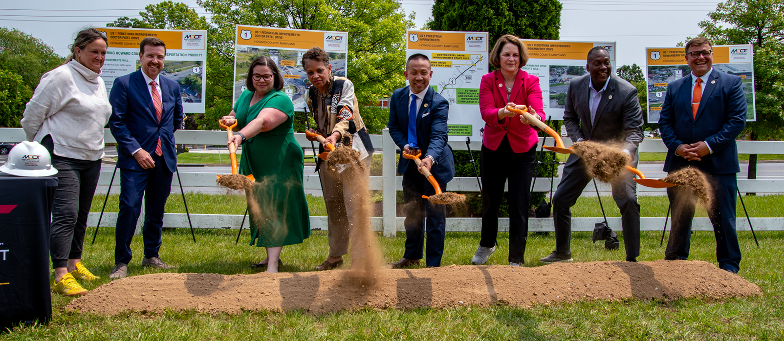US 1 Groundbreaking ceremony