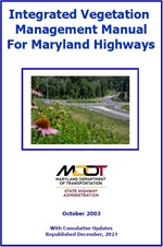 Integrated Vegetation Management Manual for Maryland Highways