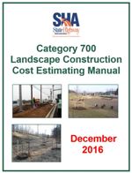 SHA Landscape Estimating Manual