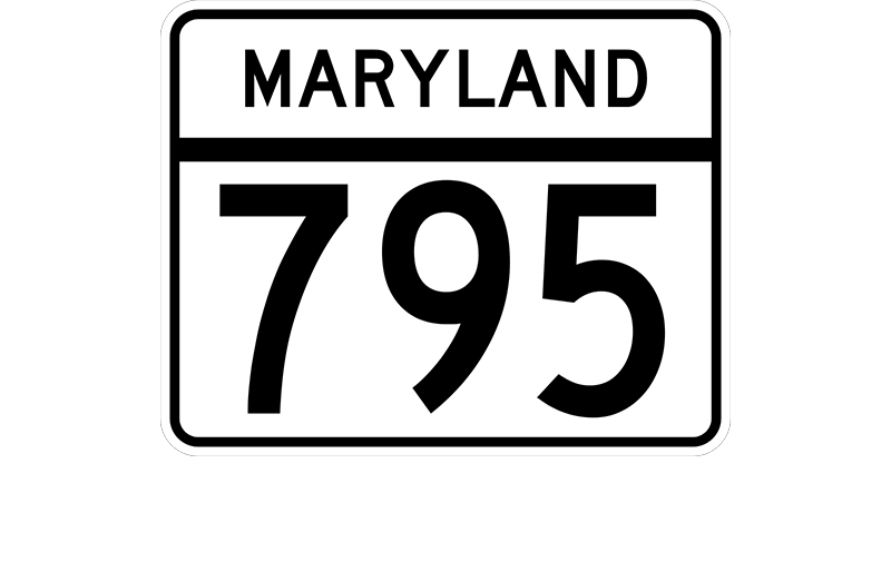 MD 795 sign