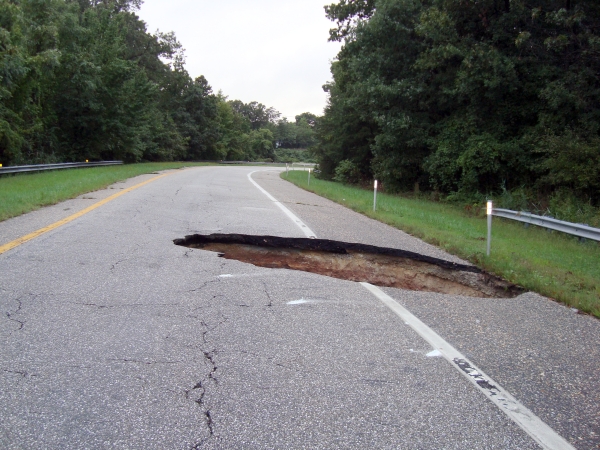 Southbound MD 2 ramp to westbound MD 100