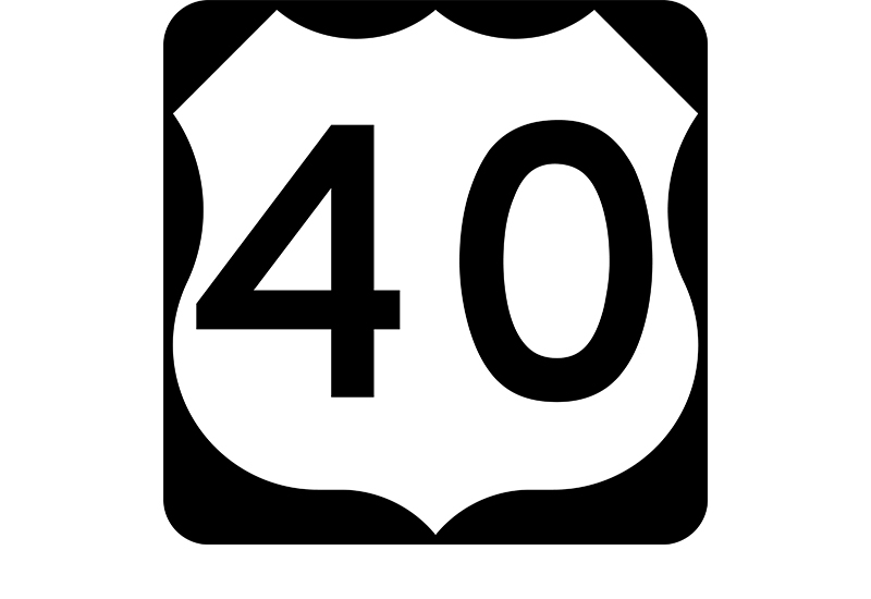 US 40 Alt sign